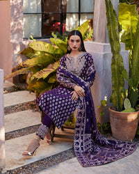 Faiza Saqlain | Aurnia Spring Festive Edit 24 | Clara by Faiza Saqlain - Designer Dress - Type: Ladies Clothes - Available at Libayah - 100% Original