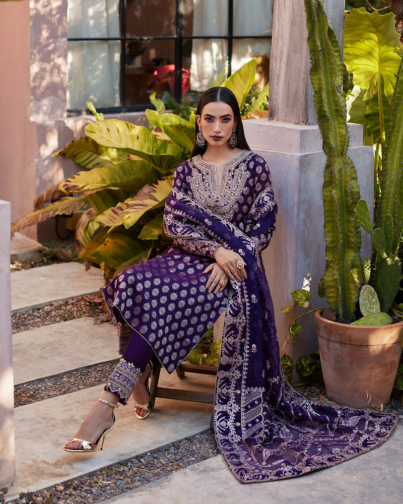 Faiza Saqlain | Aurnia Spring Festive Edit 24 | Clara by Faiza Saqlain - Designer Dress - Type: Ladies Clothes - Available at Libayah - 100% Original
