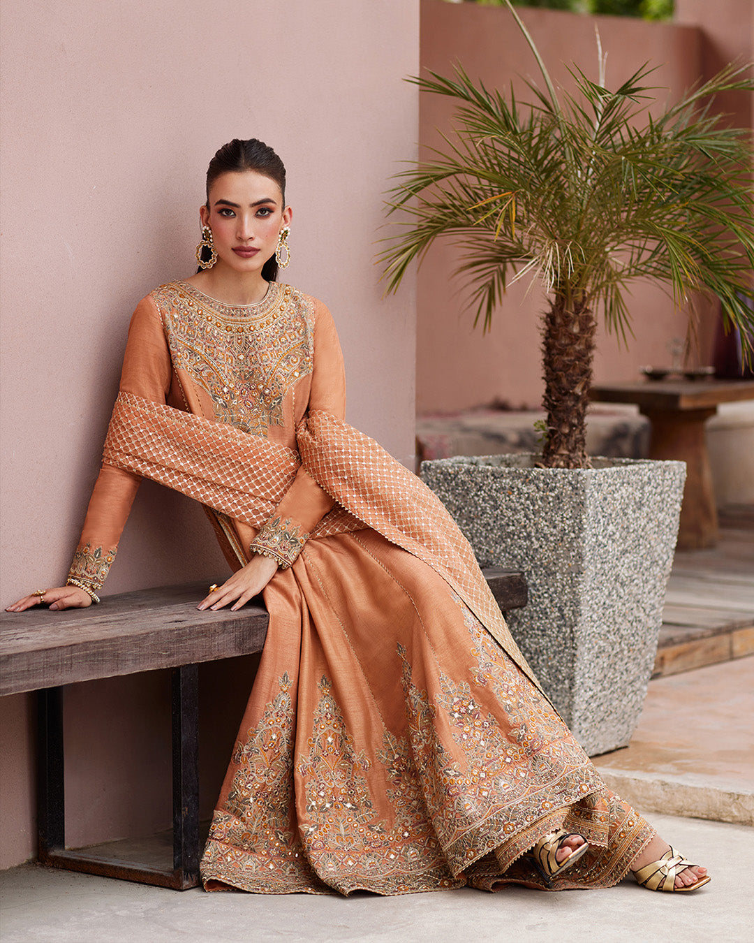 Faiza Saqlain | Aurnia Spring Festive Edit 24 | Dalisay by Faiza Saqlain - Designer Dress - Type: Ladies Clothes - Available at Libayah - 100% Original