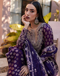 Faiza Saqlain | Aurnia Spring Festive Edit 24 | Clara by Faiza Saqlain - Designer Dress - Type: Ladies Clothes - Available at Libayah - 100% Original