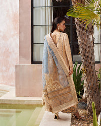 Faiza Saqlain | Aurnia Spring Festive Edit 24 | Yelena by Faiza Saqlain - Designer Dress - Type: Ladies Clothes - Available at Libayah - 100% Original