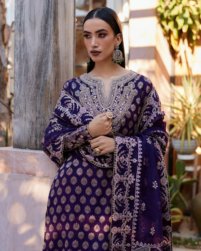 Faiza Saqlain | Aurnia Spring Festive Edit 24 | Clara by Faiza Saqlain - Designer Dress - Type: Ladies Clothes - Available at Libayah - 100% Original