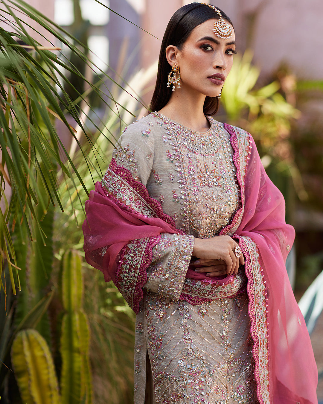 Faiza Saqlain | Aurnia Spring Festive Edit 24 | Rosaline by Faiza Saqlain - Designer Dress - Type: Ladies Clothes - Available at Libayah - 100% Original