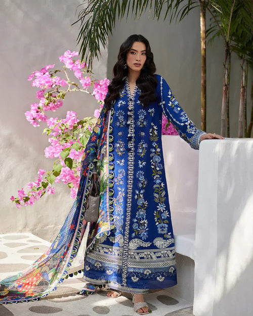 Faiza Saqlain | Liliana Luxury Lawn 24 | Veira by Faiza Saqlain - Designer Dress  - Type : Ladies Clothes - Available at Libayah - 100% Original 