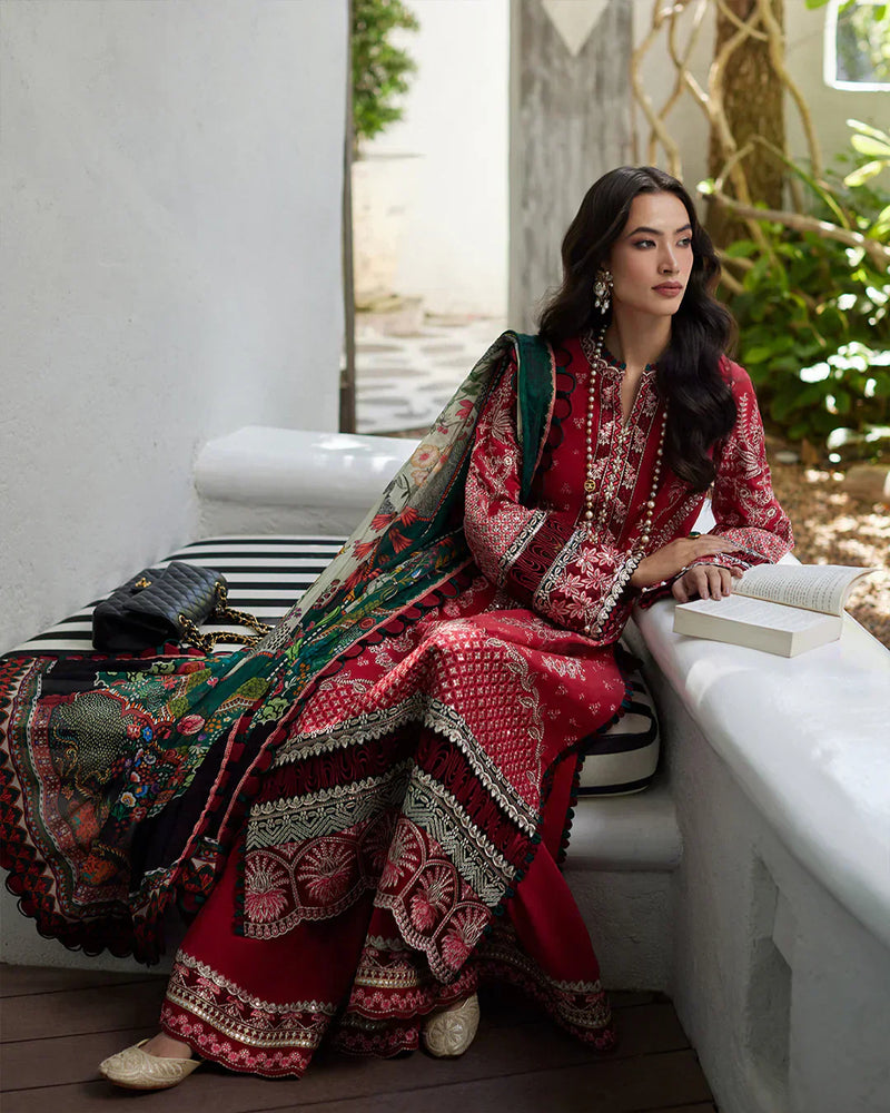 Faiza Saqlain | Liliana Luxury Lawn 24 | Sivana by Faiza Saqlain - Designer Dress  - Type : Ladies Clothes - Available at Libayah - 100% Original 
