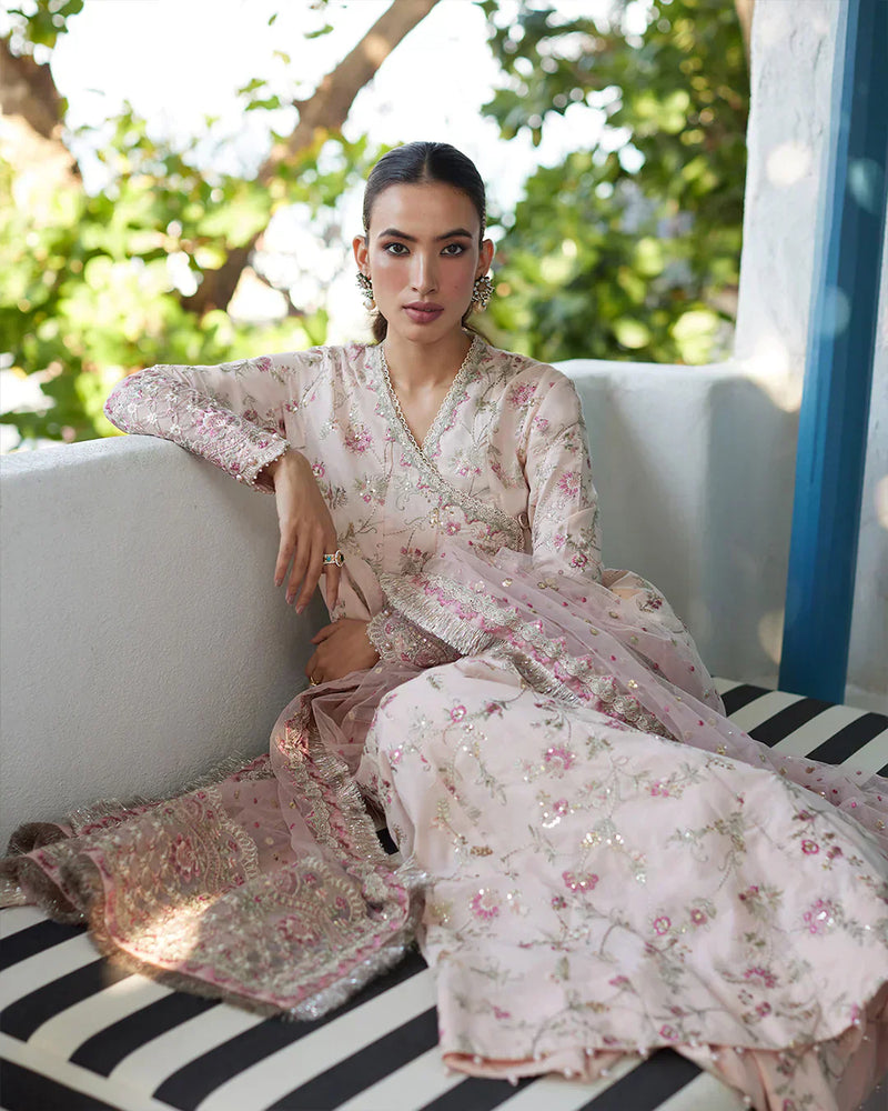 Faiza Saqlain | Liliana Luxury Lawn 24 | Karine by Faiza Saqlain - Designer Dress  - Type : Ladies Clothes - Available at Libayah - 100% Original 