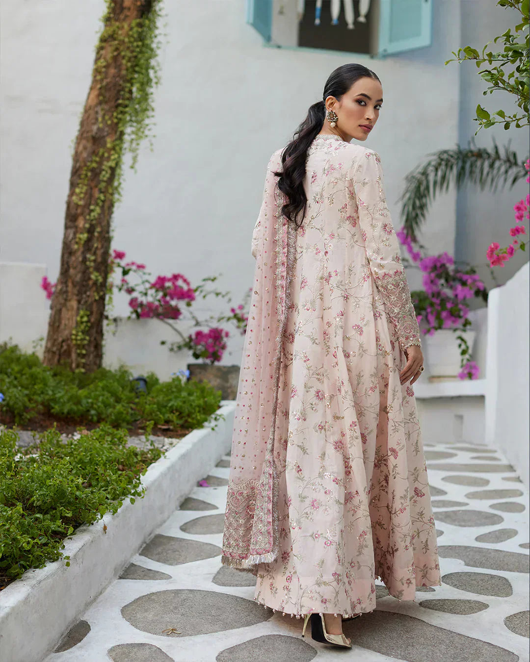 Faiza Saqlain | Liliana Luxury Lawn 24 | Karine by Faiza Saqlain - Designer Dress  - Type : Ladies Clothes - Available at Libayah - 100% Original 
