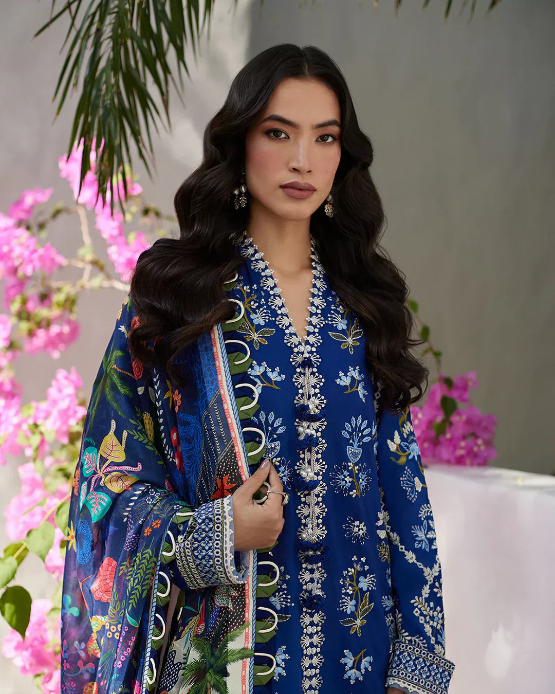 Faiza Saqlain | Liliana Luxury Lawn 24 | Veira by Faiza Saqlain - Designer Dress  - Type : Ladies Clothes - Available at Libayah - 100% Original 