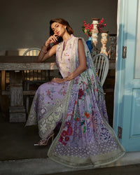 Faiza Saqlain | Liliana Luxury Lawn 24 | Nazeli by Faiza Saqlain - Designer Dress  - Type : Ladies Clothes - Available at Libayah - 100% Original 