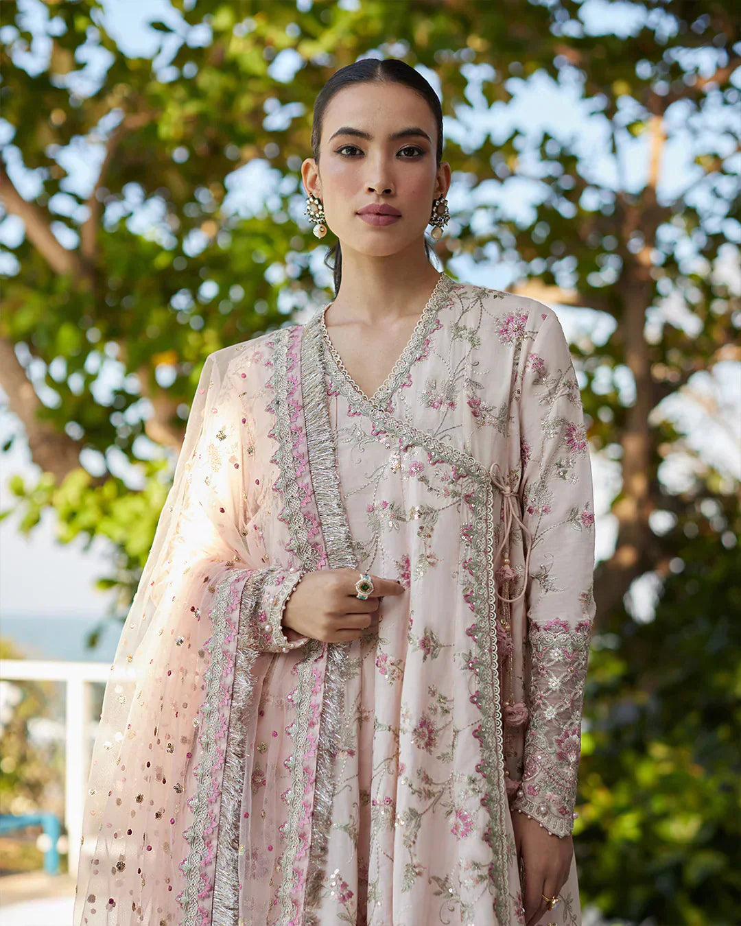 Faiza Saqlain | Liliana Luxury Lawn 24 | Karine by Faiza Saqlain - Designer Dress  - Type : Ladies Clothes - Available at Libayah - 100% Original 