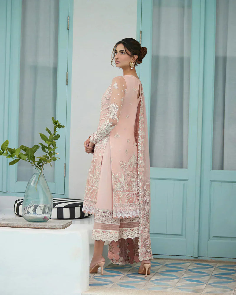 Faiza Saqlain | Liliana Luxury Lawn 24 | Valetta by Faiza Saqlain - Designer Dress  - Type : Ladies Clothes - Available at Libayah - 100% Original 