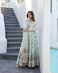 Faiza Saqlain | Liliana Luxury Lawn 24 | Avelina by Faiza Saqlain - Designer Dress  - Type : Ladies Clothes - Available at Libayah - 100% Original 