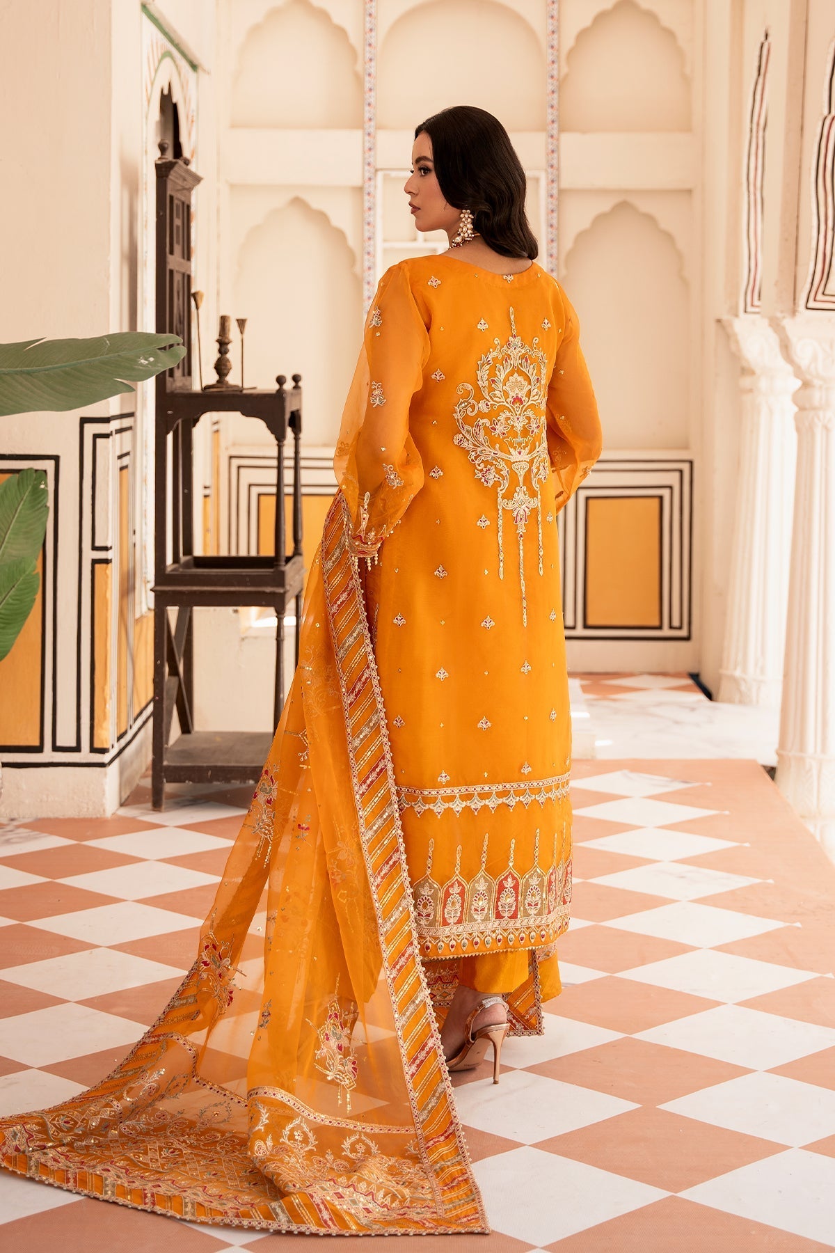 Rajwani | Luxury Formals | NAZNEEN by Rajwani - Designer Dress - Type: Ladies Clothes - Available at Libayah - 100% Original