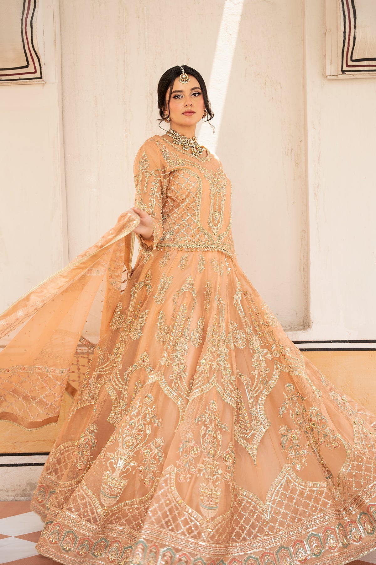 Rajwani | Luxury Formals | MAHPARA by Rajwani - Designer Dress - Type: Ladies Clothes - Available at Libayah - 100% Original