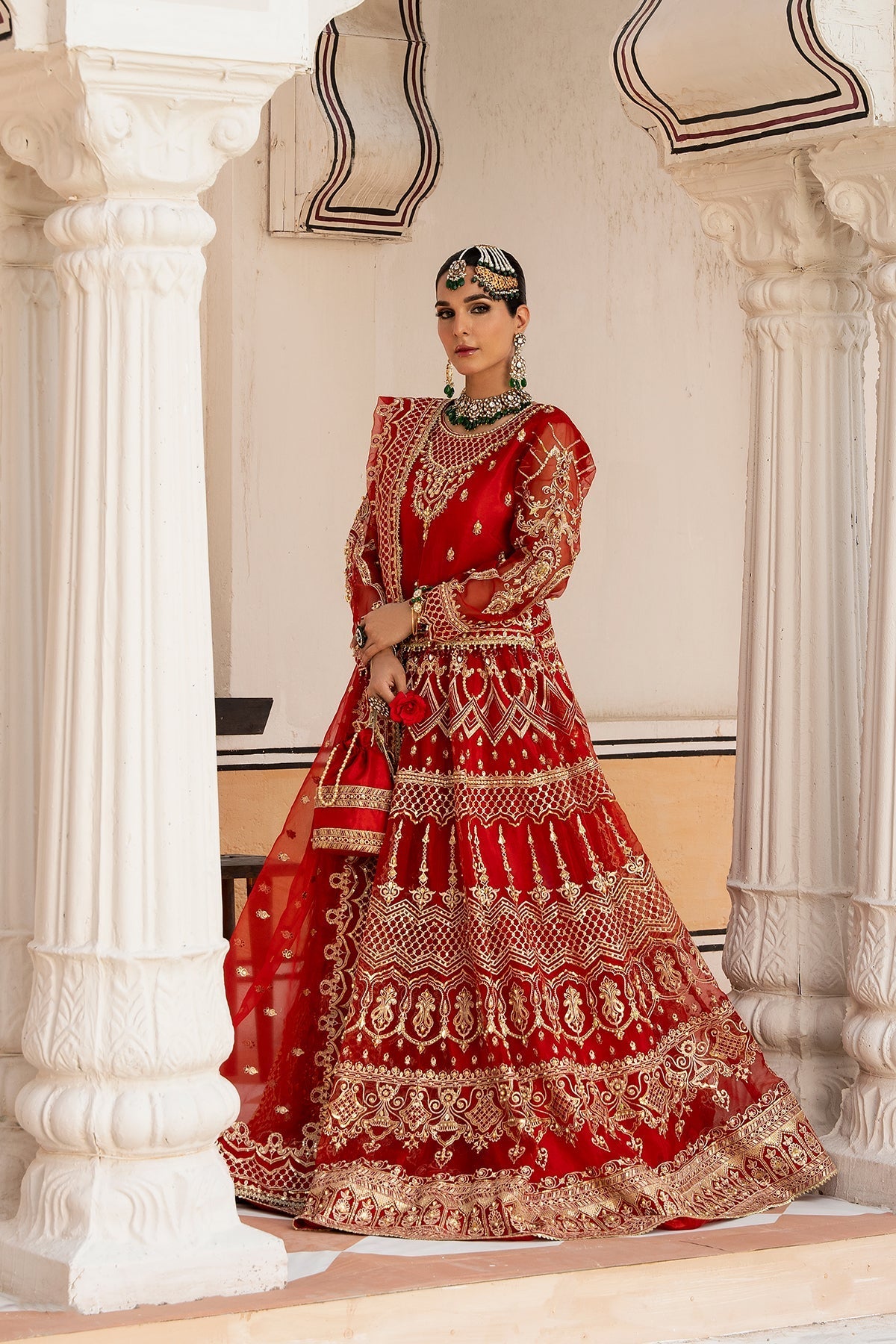 Rajwani | Luxury Formals | REET by Rajwani - Designer Dress - Type: Ladies Clothes - Available at Libayah - 100% Original