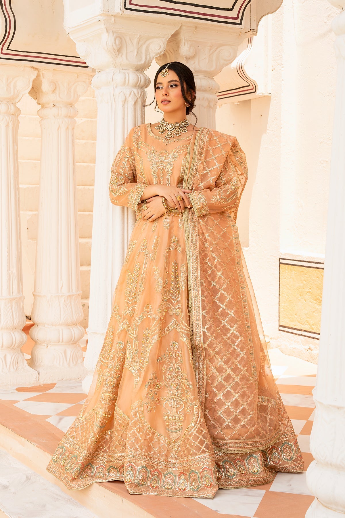 Rajwani | Luxury Formals | MAHPARA by Rajwani - Designer Dress - Type: Ladies Clothes - Available at Libayah - 100% Original