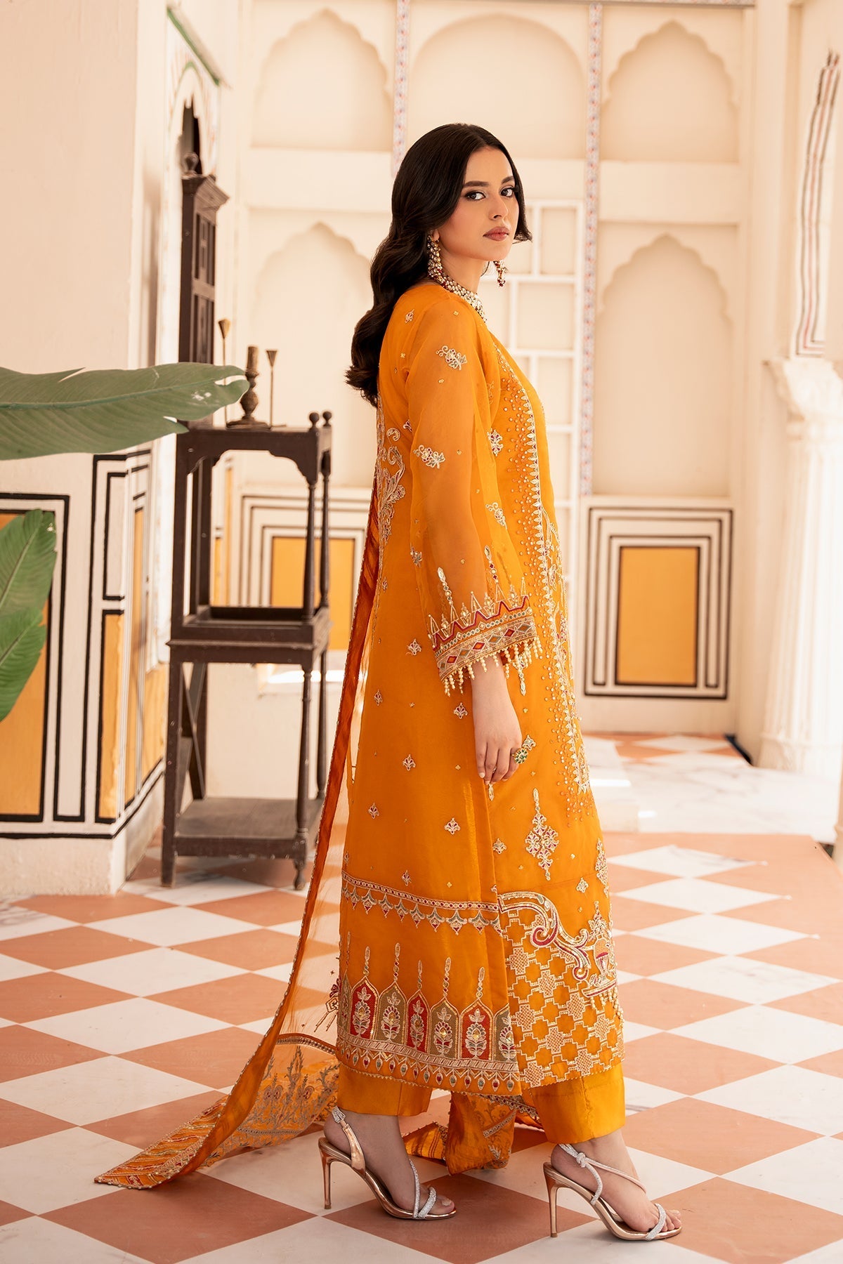 Rajwani | Luxury Formals | NAZNEEN by Rajwani - Designer Dress - Type: Ladies Clothes - Available at Libayah - 100% Original