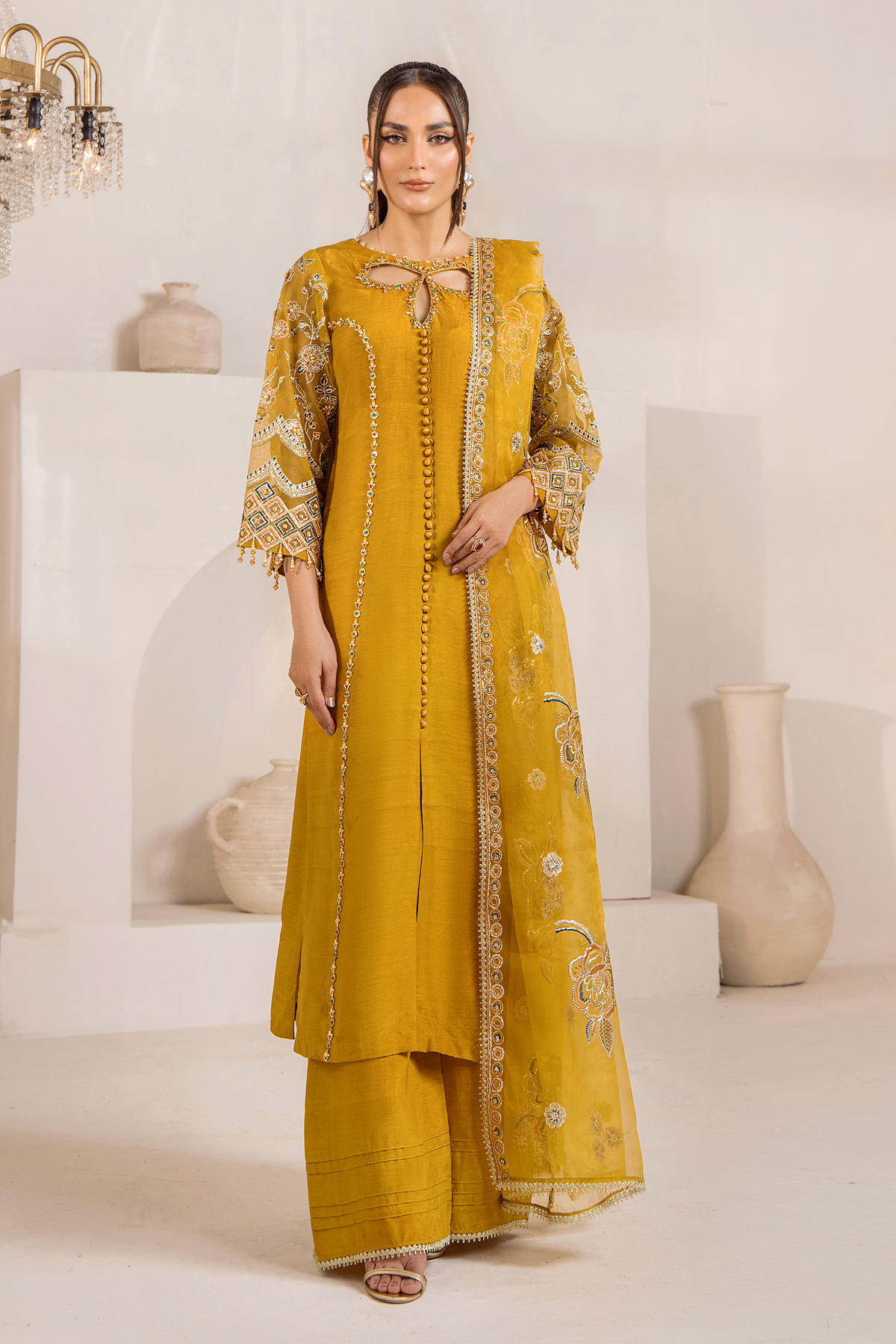 Rajwani | Luxury Formals | Janaan by Rajwani - Designer Dress - Type: Ladies Clothes - Available at Libayah - 100% Original