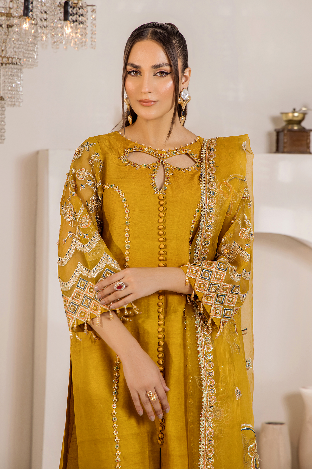 Rajwani | Luxury Formals | Janaan by Rajwani - Designer Dress - Type: Ladies Clothes - Available at Libayah - 100% Original