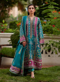 Farah Talib Aziz | Mayna Festive Prints 24 | Aahna Shirt And Dupatta by Farah Talib Aziz - Designer Dress - Type: Ladies Clothes - Available at Libayah - 100% Original