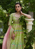 Farah Talib Aziz | Mayna Festive Prints 24 | Limees Kalidaar With Dupatta by Farah Talib Aziz - Designer Dress - Type: Ladies Clothes - Available at Libayah - 100% Original