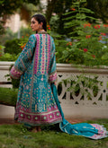Farah Talib Aziz | Mayna Festive Prints 24 | Aahna Shirt And Dupatta by Farah Talib Aziz - Designer Dress - Type: Ladies Clothes - Available at Libayah - 100% Original