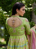 Farah Talib Aziz | Mayna Festive Prints 24 | Limees Kalidaar With Dupatta by Farah Talib Aziz - Designer Dress - Type: Ladies Clothes - Available at Libayah - 100% Original