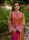 Farah Talib Aziz | Mayna Festive Prints 24 | Aifa Shirt And Dupatta by Farah Talib Aziz - Designer Dress - Type: Ladies Clothes - Available at Libayah - 100% Original