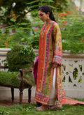 Farah Talib Aziz | Mayna Festive Prints 24 | Aifa Shirt And Dupatta by Farah Talib Aziz - Designer Dress - Type: Ladies Clothes - Available at Libayah - 100% Original