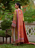 Farah Talib Aziz | Mayna Festive Prints 24 | Aifa Shirt And Dupatta by Farah Talib Aziz - Designer Dress - Type: Ladies Clothes - Available at Libayah - 100% Original