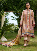 Farah Talib Aziz | Mayna Festive Prints 24 | Delkash Shirt And Dupatta by Farah Talib Aziz - Designer Dress - Type: Ladies Clothes - Available at Libayah - 100% Original