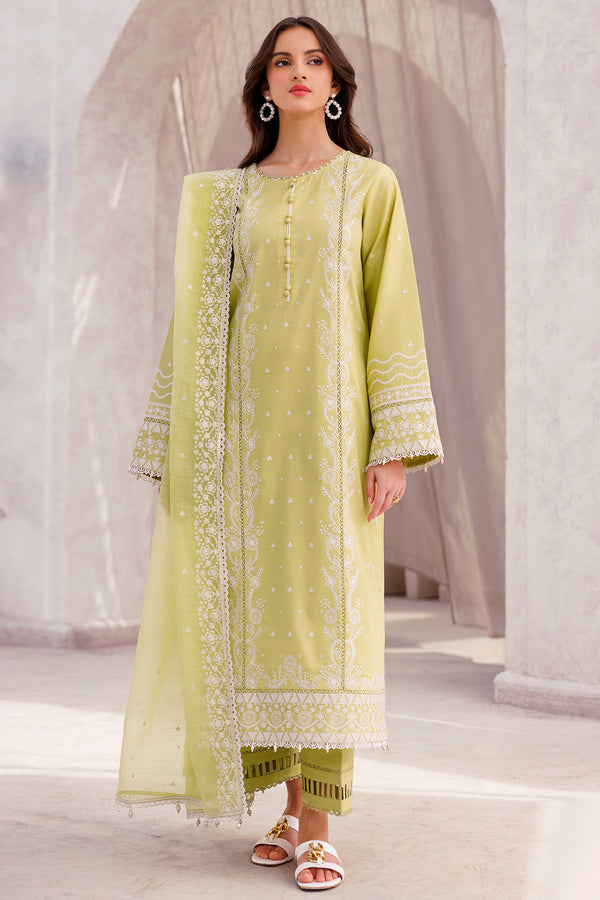 Farasha | Bahaar Embroidered Lawn | Ember Glow by Farasha - Designer Dress - Type: Ladies Clothes - Available at Libayah - 100% Original