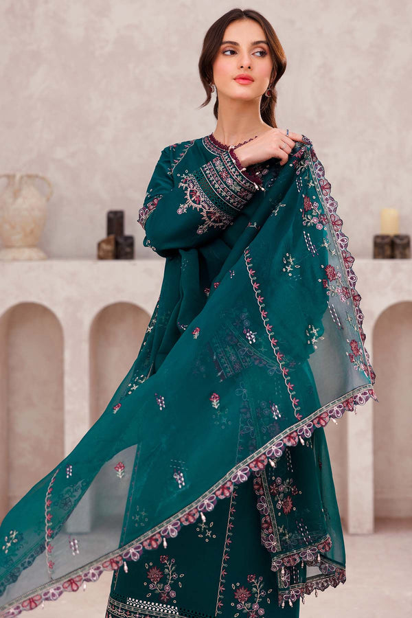 Farasha | Bahaar Embroidered Lawn | Jade Bliss by Farasha - Designer Dress - Type: Ladies Clothes - Available at Libayah - 100% Original