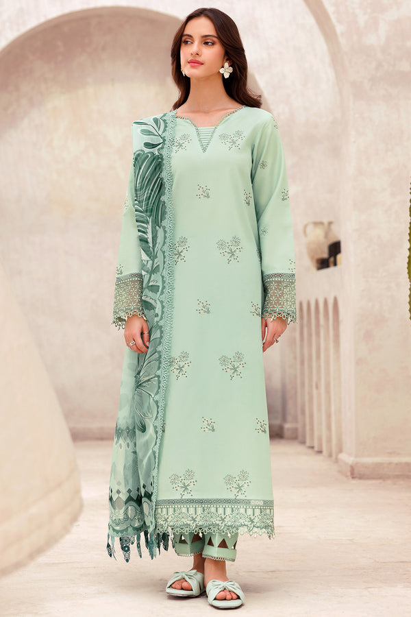 Farasha | Bahaar Embroidered Lawn | Aqua Cascade by Farasha - Designer Dress - Type: Ladies Clothes - Available at Libayah - 100% Original