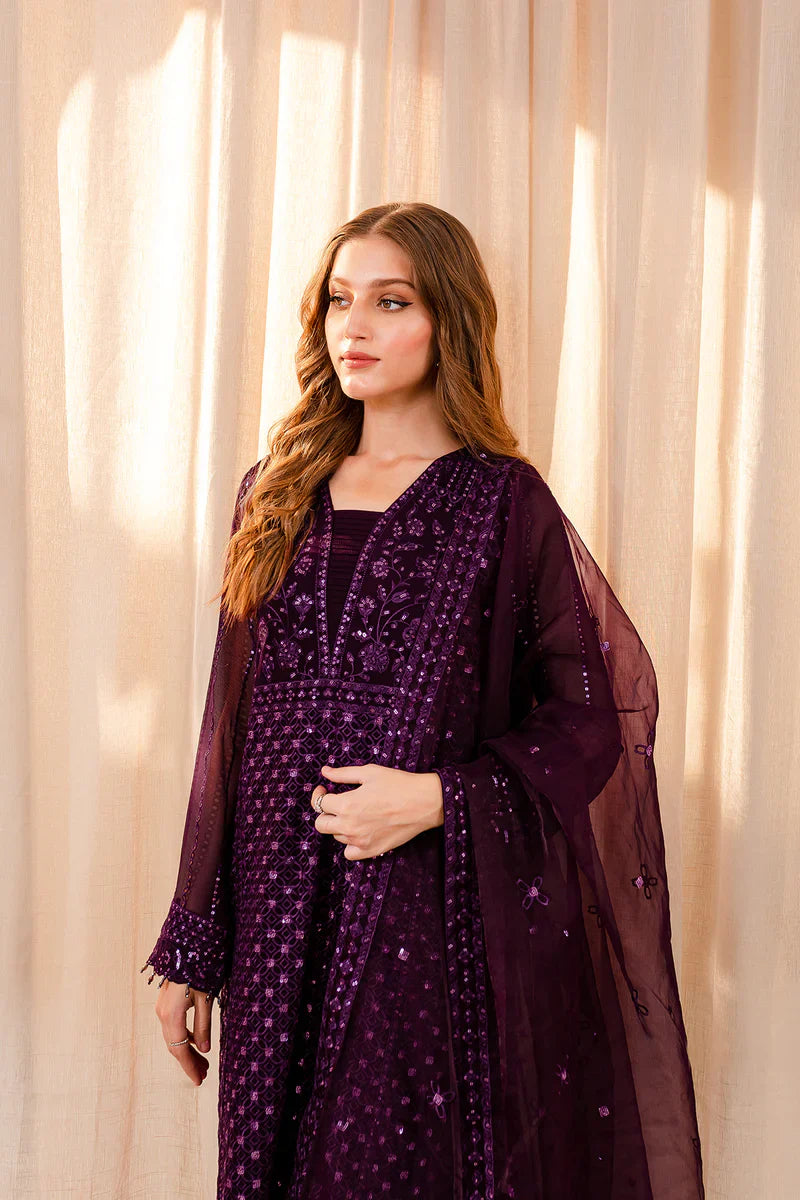 Farasha | Ritizer Festive Formals | Purple Dazzle by Farasha - Designer Dress - Type: Ladies Clothes - Available at Libayah - 100% Original