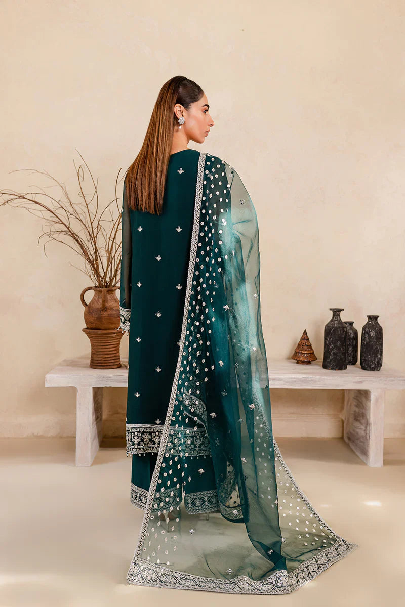 Farasha | Ritizer Festive Formals | Teal Glow by Farasha - Designer Dress - Type: Ladies Clothes - Available at Libayah - 100% Original