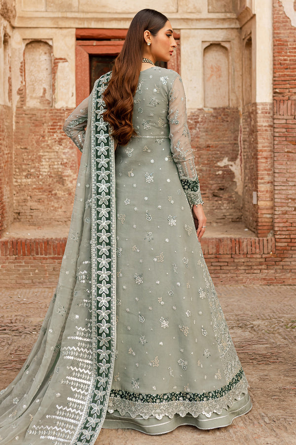 Farasha | Ritzier Wedding Formals |  Grey Veil by Farasha - Designer Dress - Type: Ladies Clothes - Available at Libayah - 100% Original