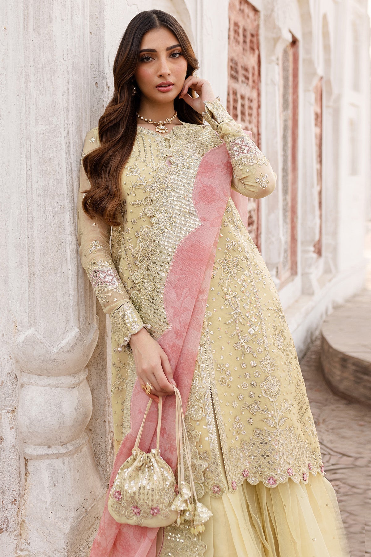 Farasha | Ritzier Wedding Formals |  Marigold Bliss by Farasha - Designer Dress - Type: Ladies Clothes - Available at Libayah - 100% Original