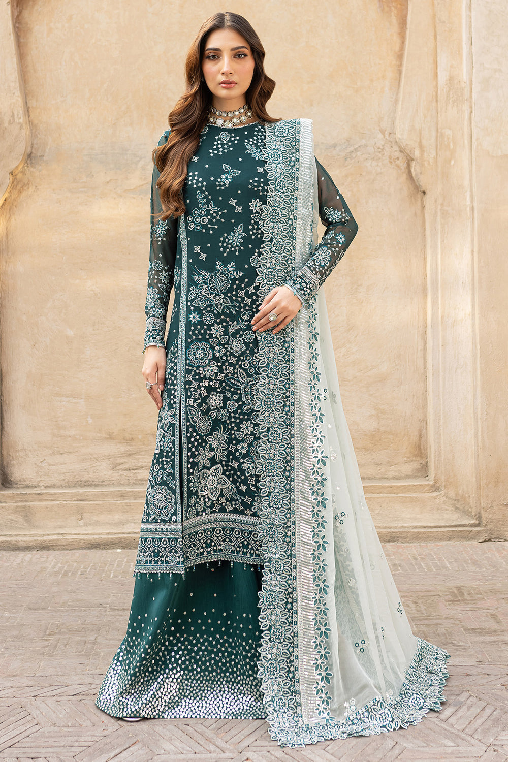 Farasha | Ritzier Wedding Formals |  Teal Dreams by Farasha - Designer Dress - Type: Ladies Clothes - Available at Libayah - 100% Original