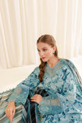 Farasha | Printed Essentials | AQUA BERYL by Farasha - Designer Dress - Type: Ladies Clothes - Available at Libayah - 100% Original