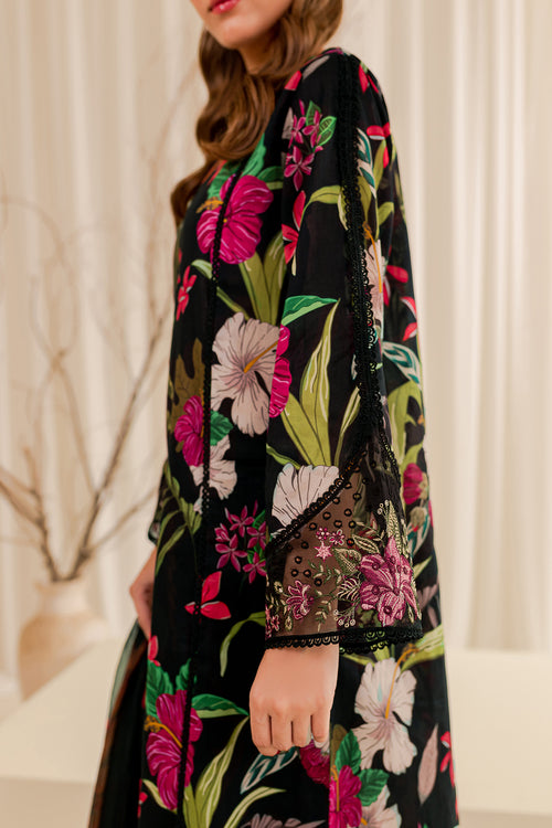 Farasha | Printed Essentials | EBONY PASSION by Farasha - Designer Dress - Type: Ladies Clothes - Available at Libayah - 100% Original
