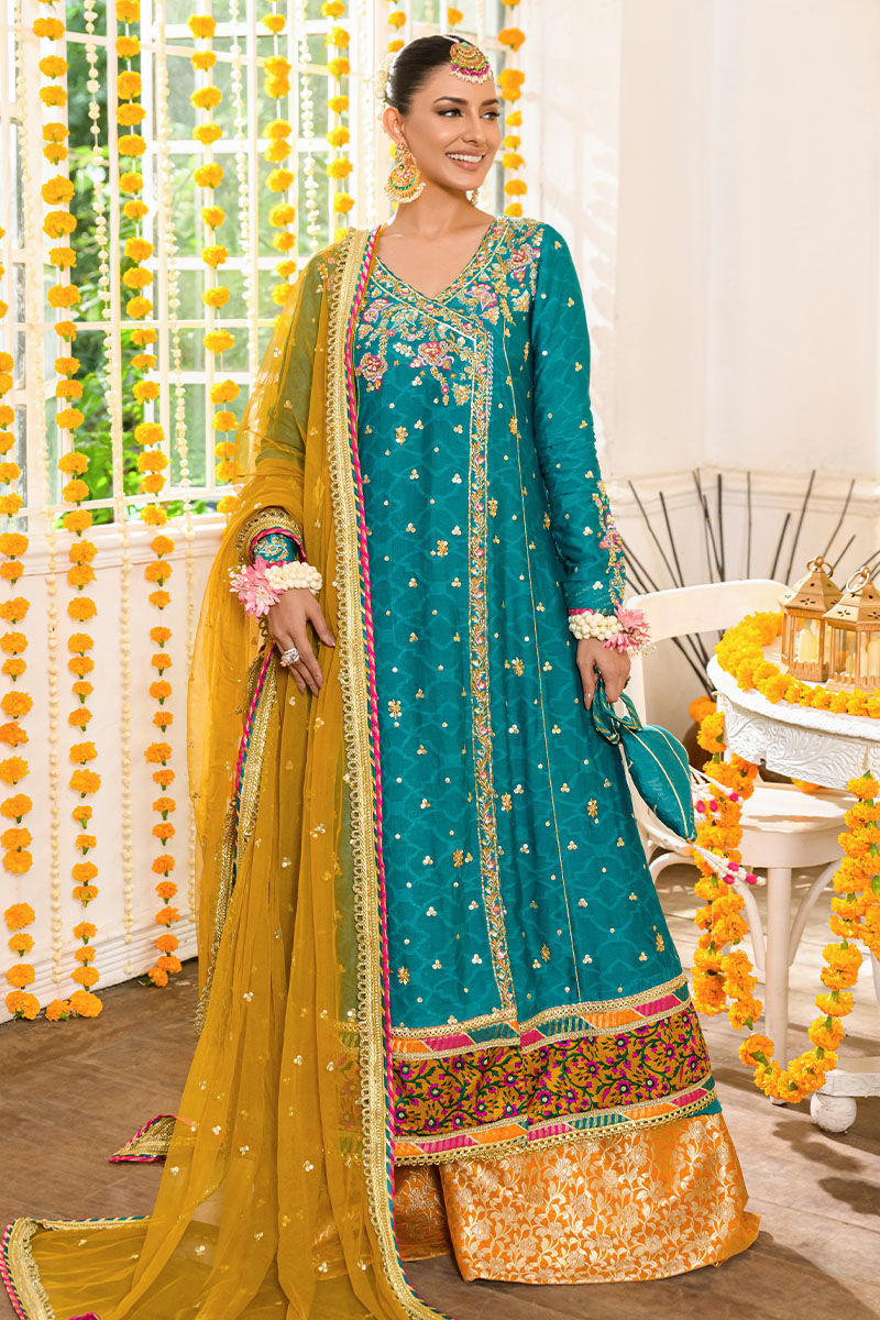 Fatima Khan | Nissa Formals 24 | Mira by Fatima Khan - Designer Dress - Type: Ladies Clothes - Available at Libayah - 100% Original