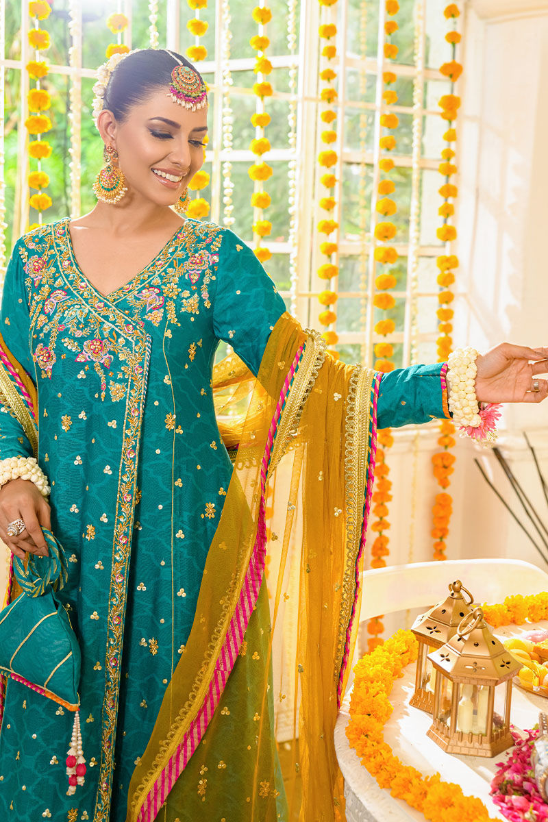 Fatima Khan | Nissa Formals 24 | Mira by Fatima Khan - Designer Dress - Type: Ladies Clothes - Available at Libayah - 100% Original