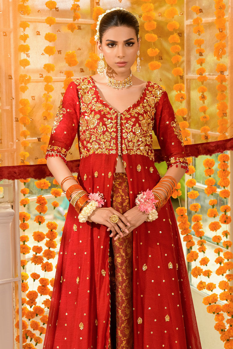 Fatima Khan | Nissa Formals 24 | Saboor by Fatima Khan - Designer Dress - Type: Ladies Clothes - Available at Libayah - 100% Original