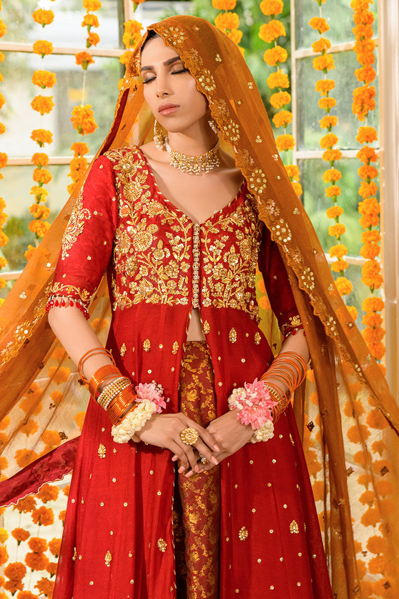 Fatima Khan | Nissa Formals 24 | Saboor by Fatima Khan - Designer Dress - Type: Ladies Clothes - Available at Libayah - 100% Original