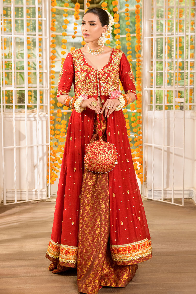 Fatima Khan | Nissa Formals 24 | Saboor by Fatima Khan - Designer Dress - Type: Ladies Clothes - Available at Libayah - 100% Original