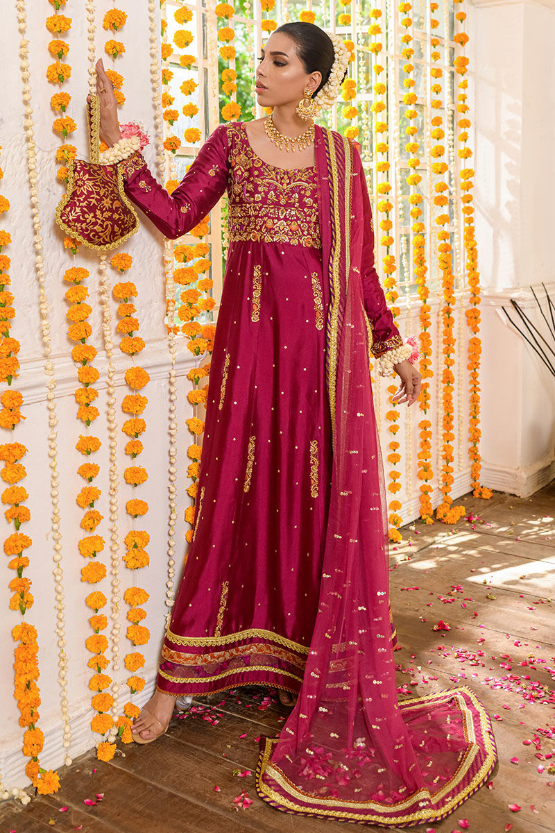 Fatima Khan | Nissa Formals 24 | Talia by Fatima Khan - Designer Dress - Type: Ladies Clothes - Available at Libayah - 100% Original