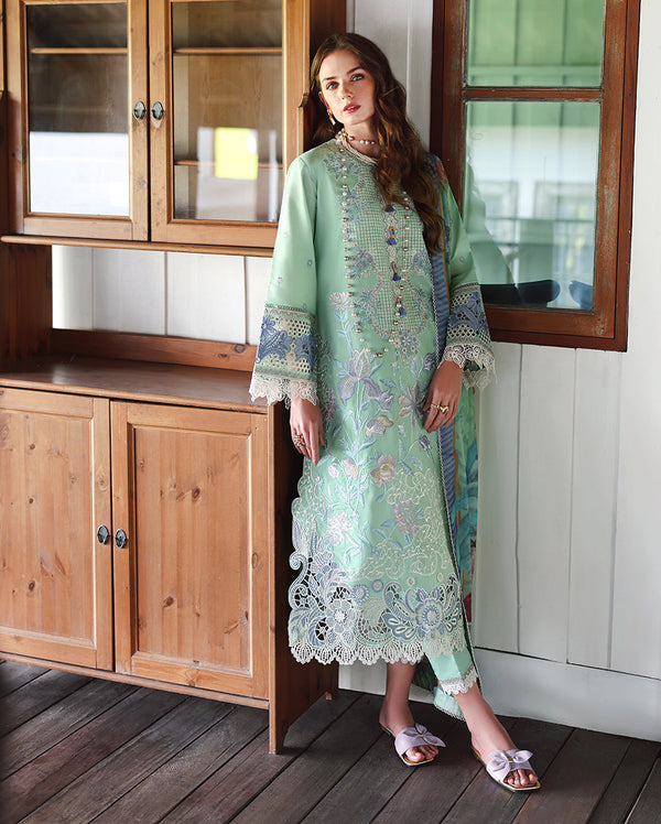 Mushq | The Secret Garden Lawn | Fernlore by Mushq - Designer Dress  - Type : Ladies Clothes - Available at Libayah - 100% Original 