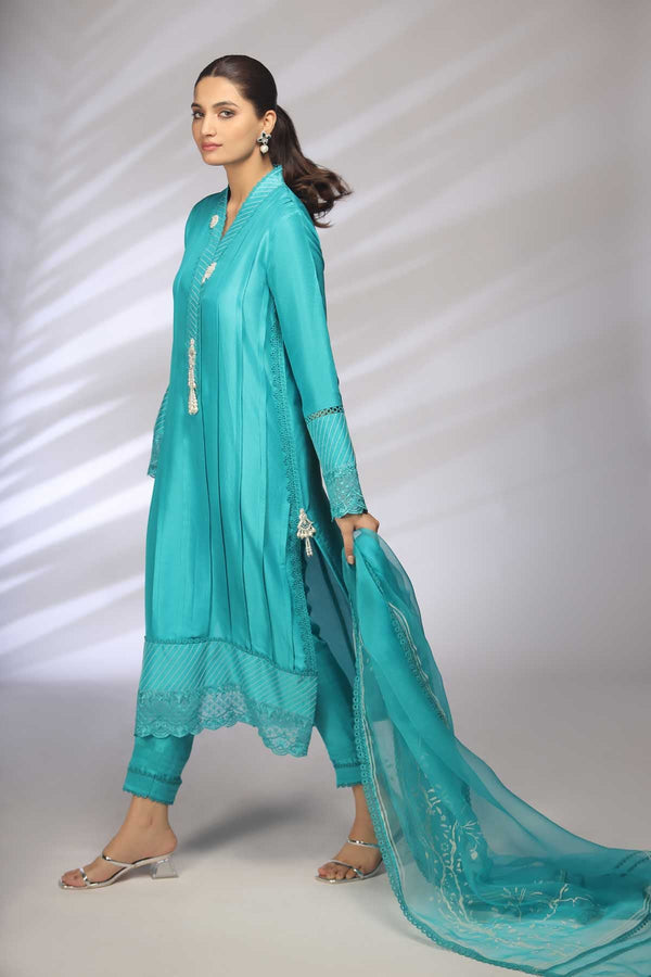Sana Abbas | Luxury Pret | Feroza by Sana Abbas - Designer Dress - Type: Ladies Clothes - Available at Libayah - 100% Original