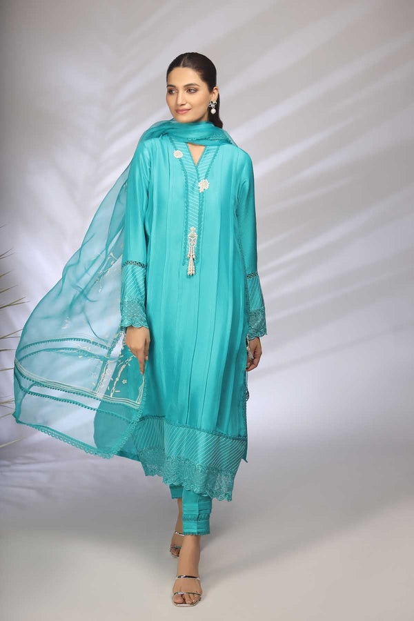 Sana Abbas | Luxury Pret | Feroza by Sana Abbas - Designer Dress - Type: Ladies Clothes - Available at Libayah - 100% Original